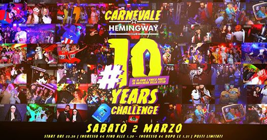 Carnevale Hemingway Club [10 Years Challenge]