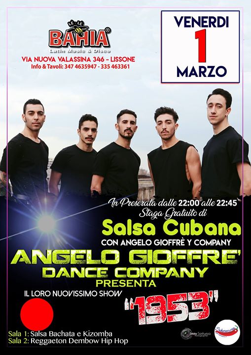 Angelo Gioffrè Dance Company STAGE e Nuovissimo SHOW!
