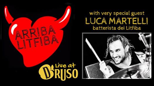 Arriba Litfiba ✦ ft. Luca Martelli from Litfiba ✦ Live at Druso