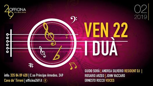 Officina249 Ven-22 Live i Duà & Disco-3358409620 Enzo