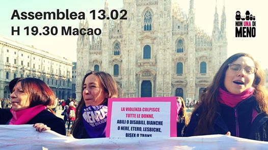 Verso l'8M: Assemblea Non Una Di Meno Milano