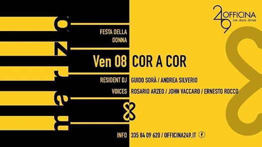 Ottomarzo Officina249-live i Cor A Cor & disco-3358409620 Enzo