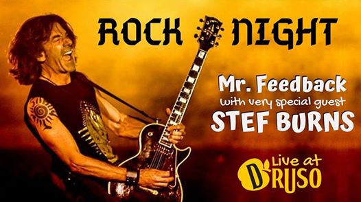 Mr.Feedback ft. STEF BURNS ✦ Rock Night at Druso BG