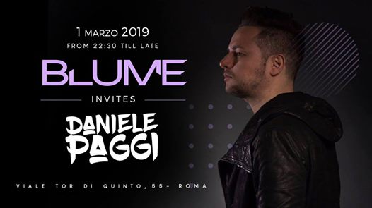 Blume Invite: Daniel Paggi