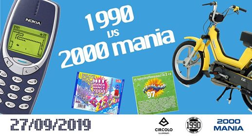 1990 vs 2000 mania • Circolo degli Illuminati