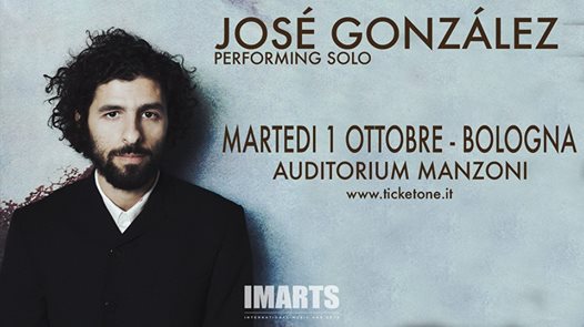 José González - Performing Solo - Bologna 1 Ottobre