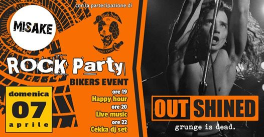 OUTSHINED (90'sRock/Grunge Band) - live @ ROCK PARTY BIKERS