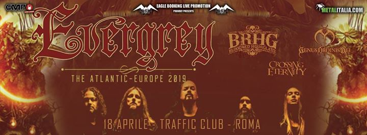 18.04: Evergrey plus guests @Traffic Club - Roma