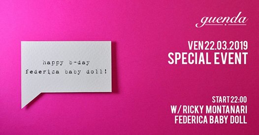 Special Event - Happy D-day Federica Baby Doll!