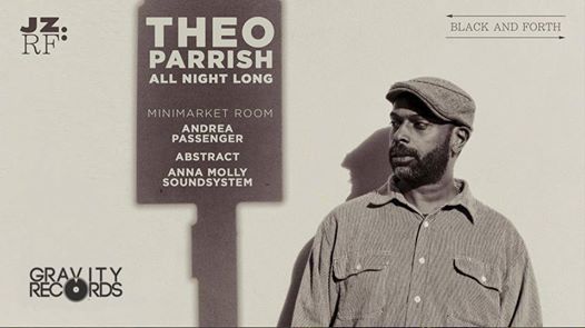 Waiting for Theo Parrish. Instore at Gravity Records