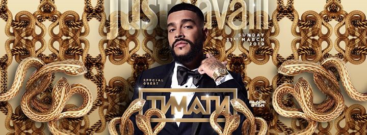 Timati Special Guest at Just Cavalli Milano