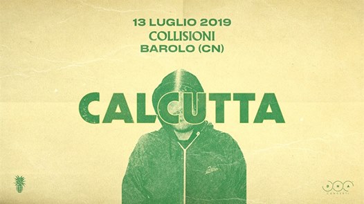 Calcutta in concerto a Collisioni - Barolo (CN)