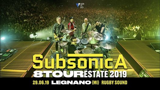Subsonica - Legnano - 8 Tour Estate 2019