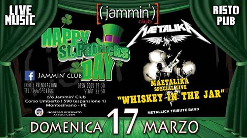 S.Patrick Day - Metallica Sunday Night Show@Jammin' Club