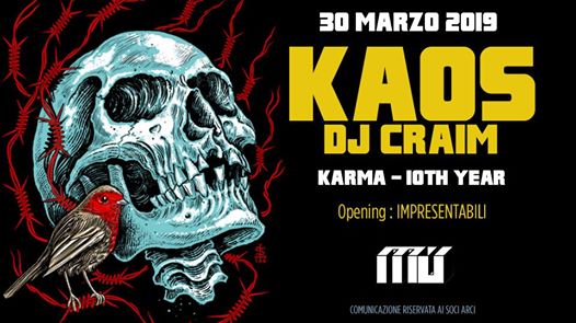 KAOS ONE live, KARMA special set | MU, Parma