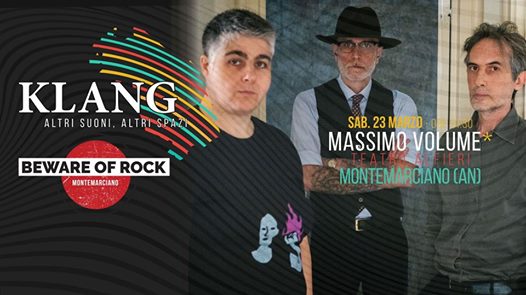 Massimo Volume - Teatro Alfieri Montemarciano - 23/03