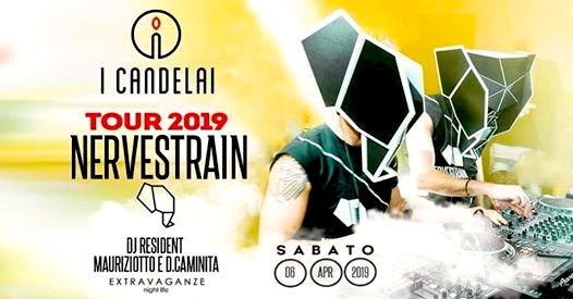 Sabato 6 Aprile! Nervestrain tour 2019 ai Candelai!