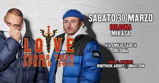 Egreen x Nex Cassel - LO VE PROMO TOUR | Mikasa, Bologna