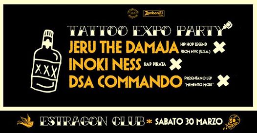 Jeru The Damaja - Inoki Ness - Dsa Commando @Estragon Bologna