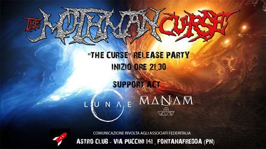 The MothMan Curse Release Party / Lunae / Manam