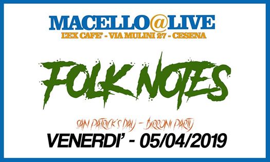 Folk Notes live @l'ex cafè Cesena