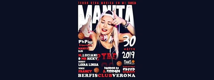 Sabato 30 marzo / Manita @Berfis guest LOIRA LINDA