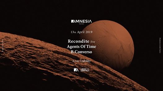 Recondite live, Agents Of Time, B.Converso