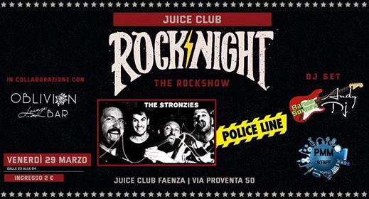 Venerdi 29 Marzo - "Rock-Night" Juice club