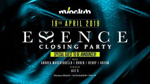 ESENCE | CLOSING PARTY | 19-04-19