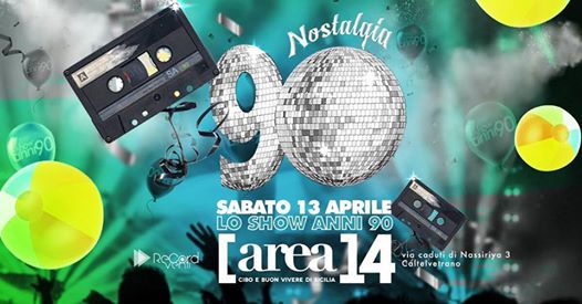 Nostalgia 90 # Area 14 - Castelvetrano (TP)