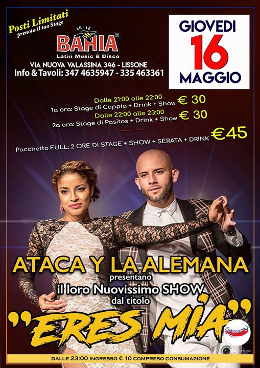 Ataca y La Alemana Exclusive Stage+New Show