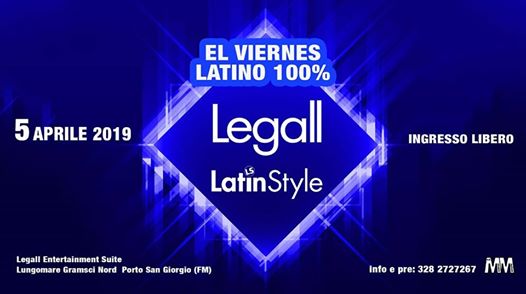 One Night Latino 100% at LE GALL By Latin Style