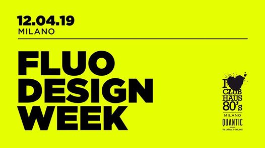 Club Haus 80's Milano • Fluo Design Week