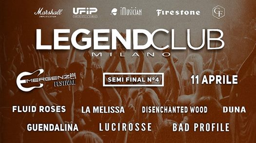 Emergenza Music Contest - Quarta semifinale Milano