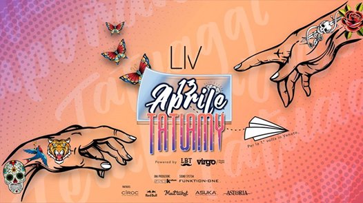 Tatuamy - 13 Aprile - LIV