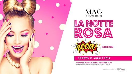 Boom Edition: La NOTTE ROSA - MAG Showroom192