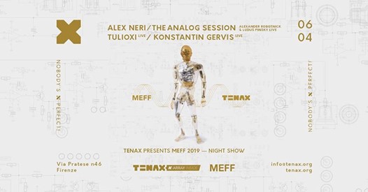 TENAX presents MEFF 2019 - NIGHT SHOW