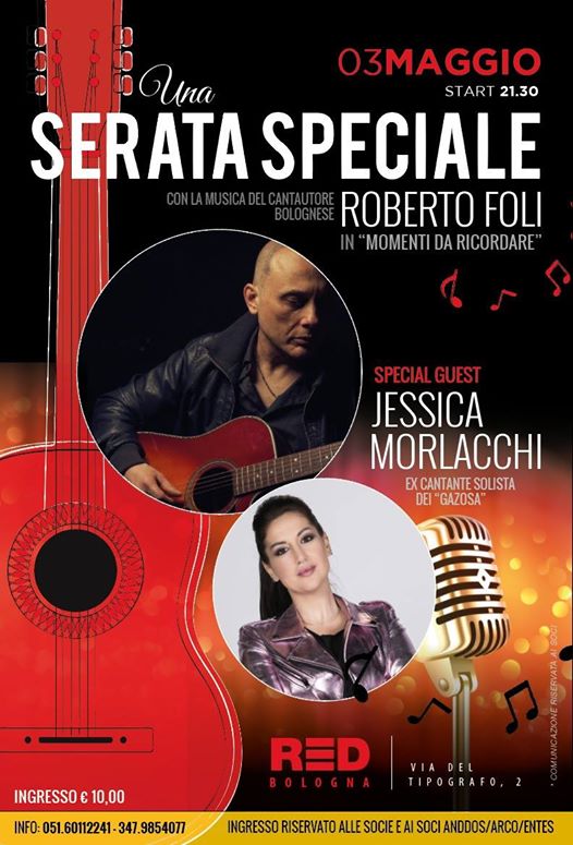 Concerto di Roberto FOLI con special guest Jessica MORLACCHI