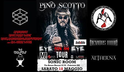 Pino Scotto Live at SonicRoom/RunChickenRun/DeviousMine/Aetherna