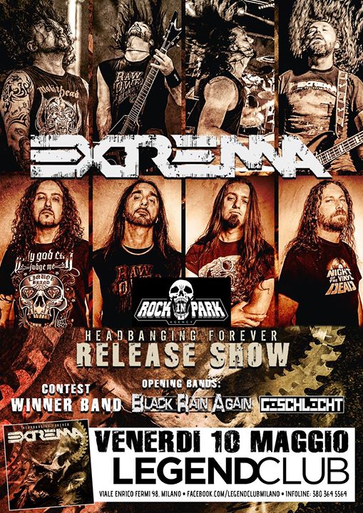 Extrema - Headbanging Forever - Release show