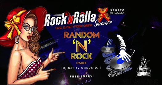 Rocknrolla X Summer- Random'N'Rock Party - dj URSUS