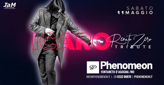 Renato Zero tribute | ICARO live at Phenomenon (NO)