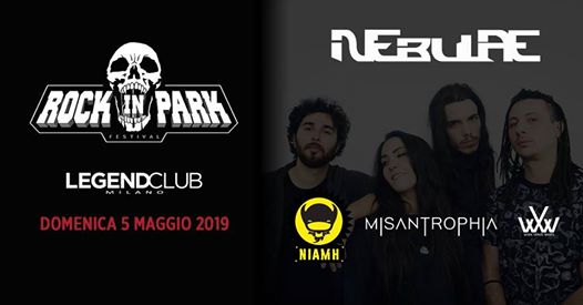 Nebulae + guests | Rock In Park 2019, Legend Club Milano