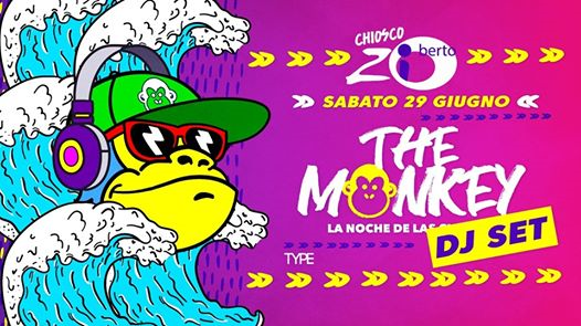 THE MONKEY Dj Set・Reggaeton Party・Chiosco Zio Berto Jesolo