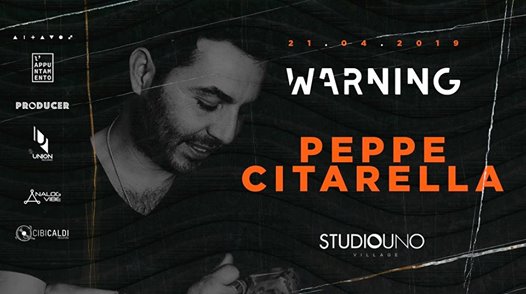 Pasqua Studio Uno @Warning Aperitif DJ PEPPE CITARELLA