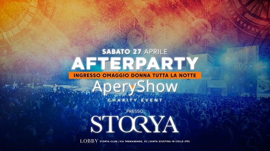 Aperyshow Afterparty at Storya