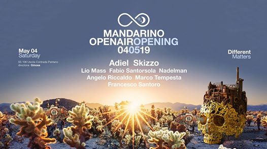Mandarino Club Open Air Opening w/: Adiel, Skizzo, SK Crew_04.05