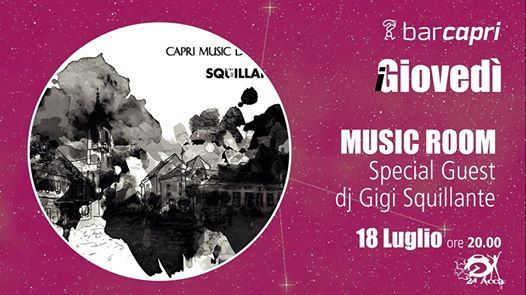 Bar Capri 18/07 "Music Room" Special Set Gigi Squillante