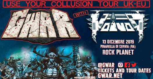 GWAR + Voivod at Rock Planet "Use Your Collusion Tour"