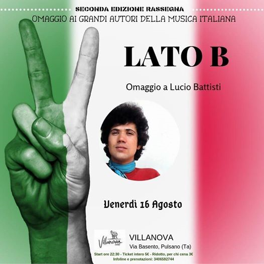 Lato B in concerto / Omaggio a Lucio Battisti